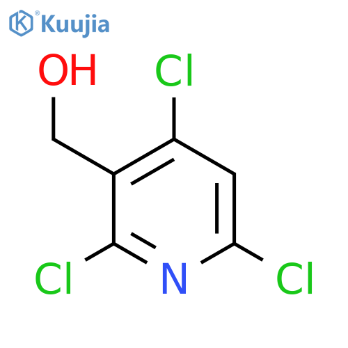 (2,4,6-Trichloropyridin-3-yl)methanol structure
