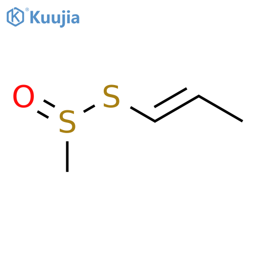 1-methylsulfinylsulfanylprop-1-ene structure