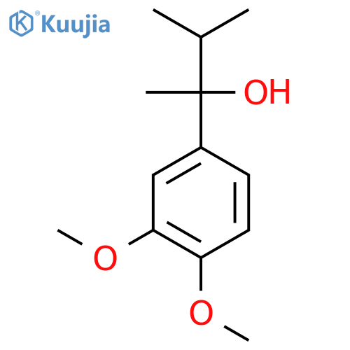 2-(3,4-Dimethoxyphenyl)-3-methylbutan-2-ol structure
