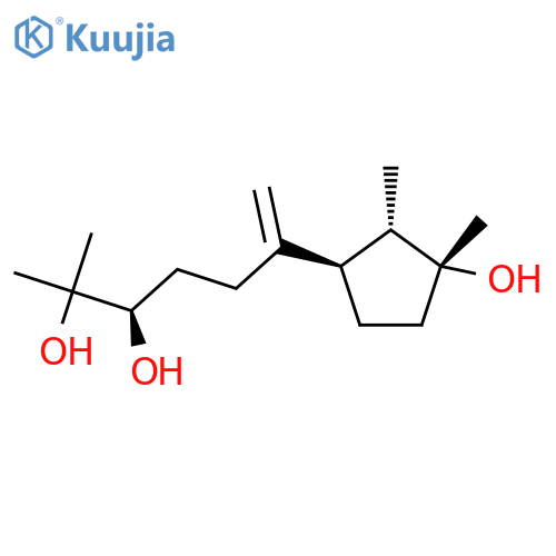 6-Heptene-2,3-diol,6-[(1R,2S,3R)-3-hydroxy-2,3-dimethylcyclopentyl]-2-methyl-, (3R)- structure