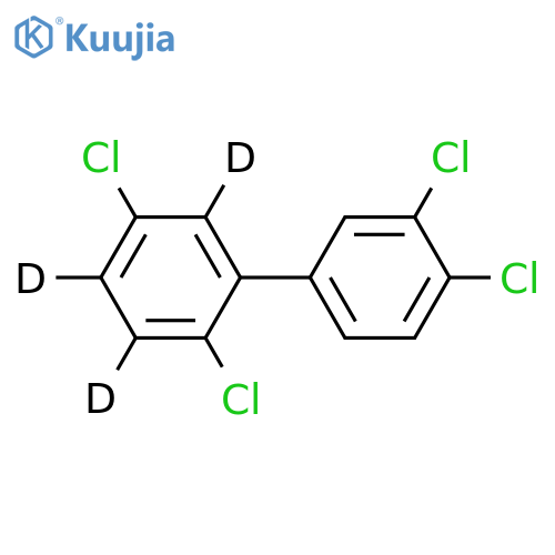 2,3',4',5-Tetrachlorobiphenyl-3,4,6-d3 structure