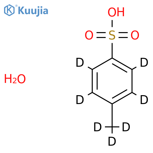 p-Toluene-d7-sulfonic Acid H2O structure