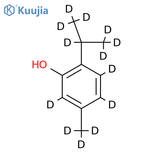 2-Iso-Propyl-d7-5-methyl-d3-phenol-3,4,6-d3 structure