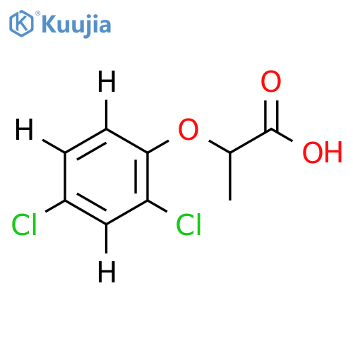 (±)-2-(2,4-Dichlorophenoxy-d3)propionic Acid structure