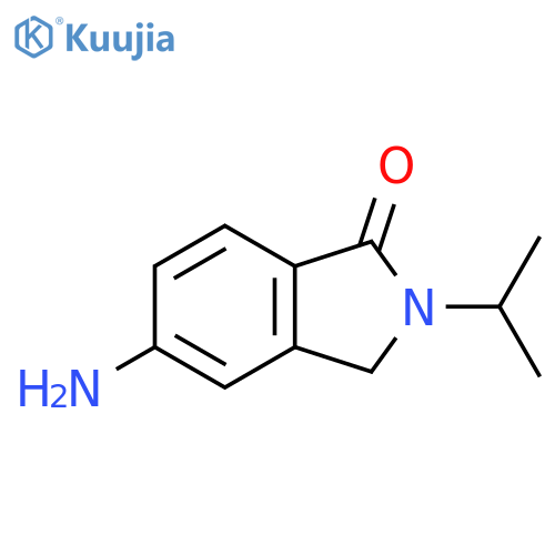 5-Amino-2-(propan-2-yl)-2,3-dihydro-1h-isoindol-1-one structure