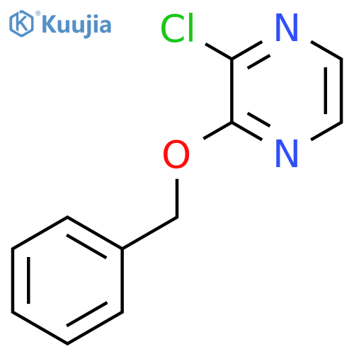 2-Benzyloxy-3-chloropyrazine structure