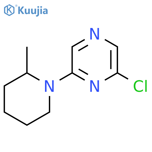 2-Chloro-6-(2-methyl-1-piperidinyl)pyrazine structure