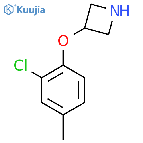 3-(2-Chloro-4-methylphenoxy)azetidine structure