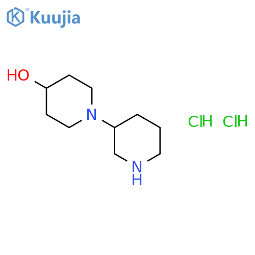 [1,3'-bipiperidin]-4-ol dihydrochloride structure