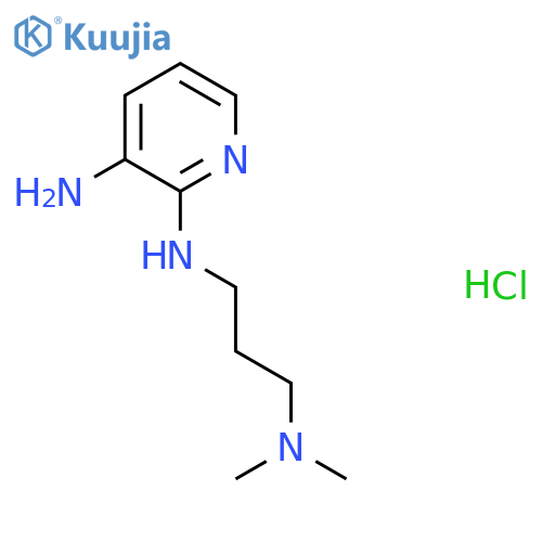 N2-[3-(Dimethylamino)propyl]-2,3-pyridinediamine hydrochloride structure