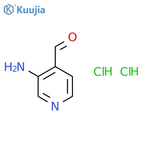 3-Aminoisonicotinaldehyde dihydrochloride structure