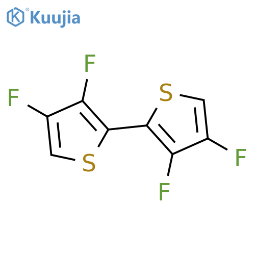 2,2'-Bithiophene, 3,3',4,4'-tetrafluoro- structure