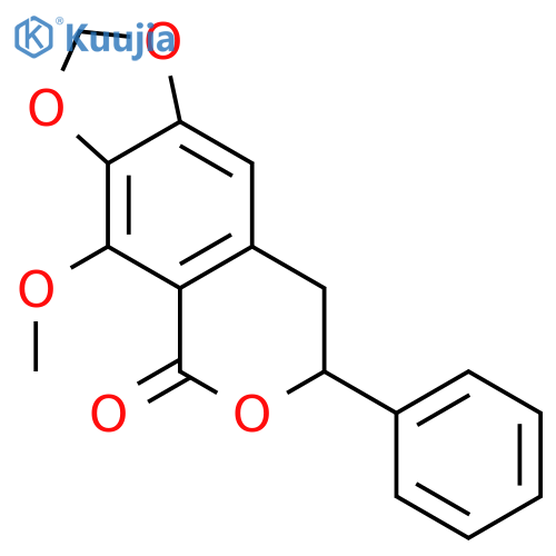 (S)-4-methoxy-7-phenyl-7,8-dihydro[1,3]dioxolo[4,5-g]isochromen-5-one structure