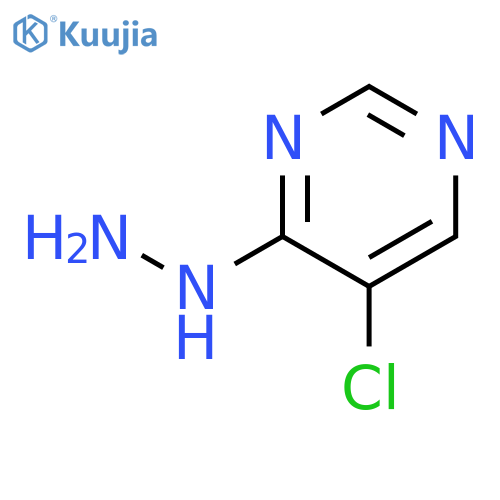 5-Chloro-4-hydrazinylpyrimidine structure