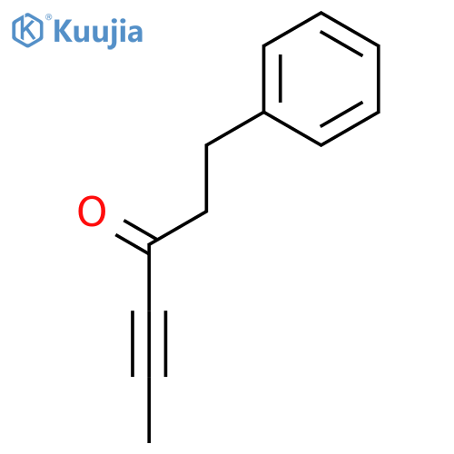 1-Phenyl-4-hexyn-3-one structure