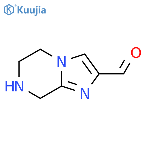 Imidazo[1,2-a]pyrazine-2-carbaldehyde,5,6,7,8-tetrahydro- structure
