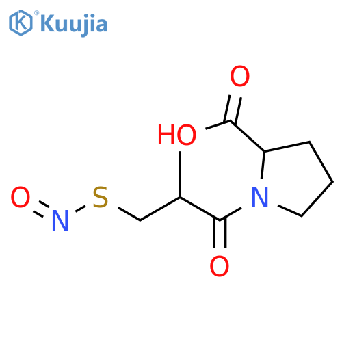 S-Nitrosocaptopril (Stabilized with 50% Water) structure