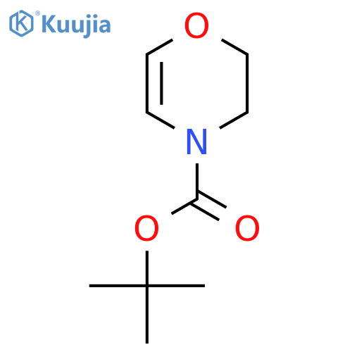 tert-butyl 2,3-dihydro-1,4-oxazine-4-carboxylate structure