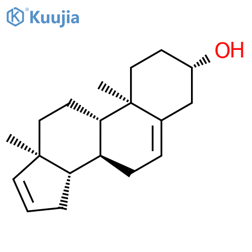 5,16-Androstadien-3-ol structure