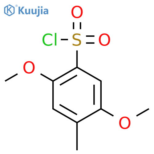2,5-Dimethoxy-4-methylbenzenesulfonyl Chloride structure