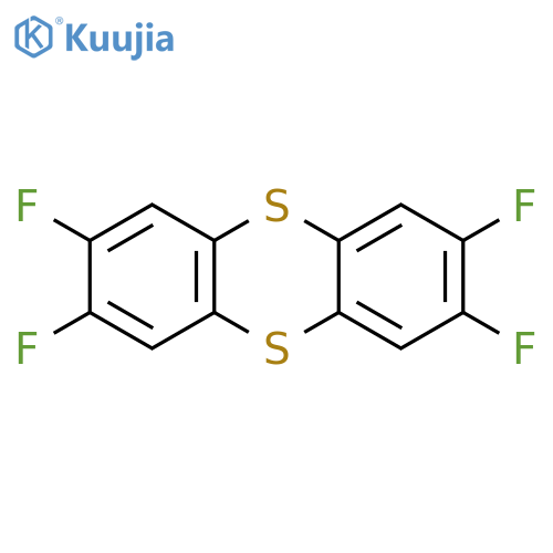 2,3,7,8-Tetrafluorothianthrene structure