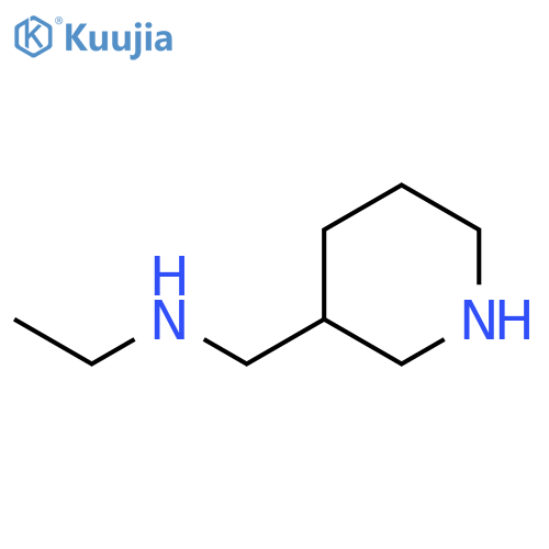 ethyl[(piperidin-3-yl)methyl]amine structure