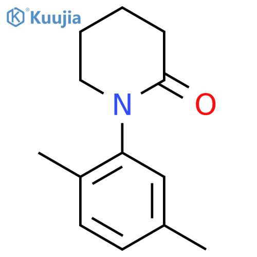 1-(2,5-Dimethylphenyl)piperidin-2-one structure