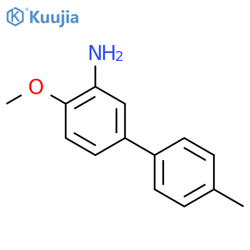 2-methoxy-5-(4-methylphenyl)aniline structure