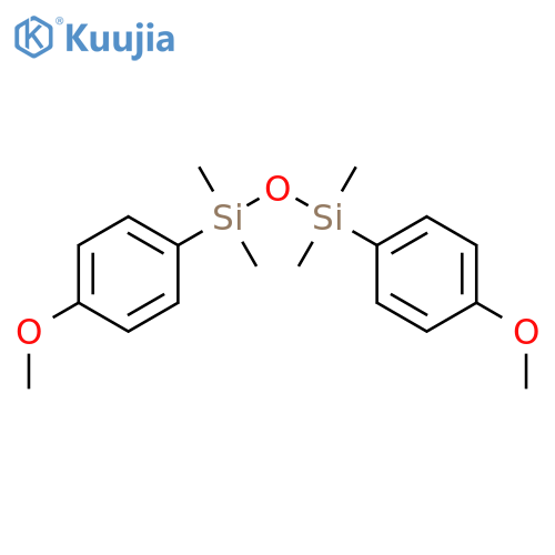 1,3-bis(4-Methoxyphenyl)-1,1,3,3-tetramethyldisiloxane structure