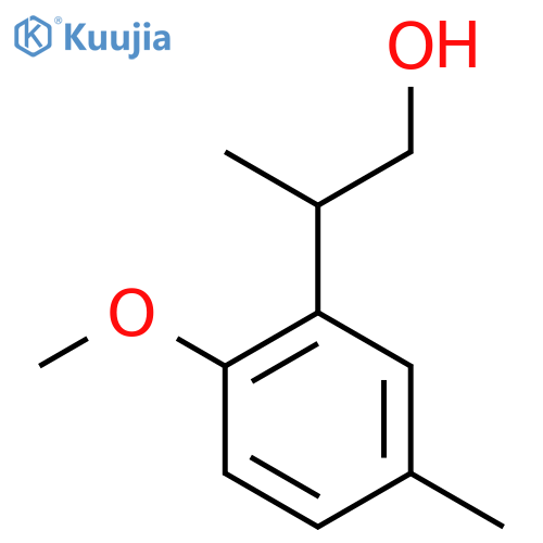 2-(2-Methoxy-5-methylphenyl)propan-1-ol structure