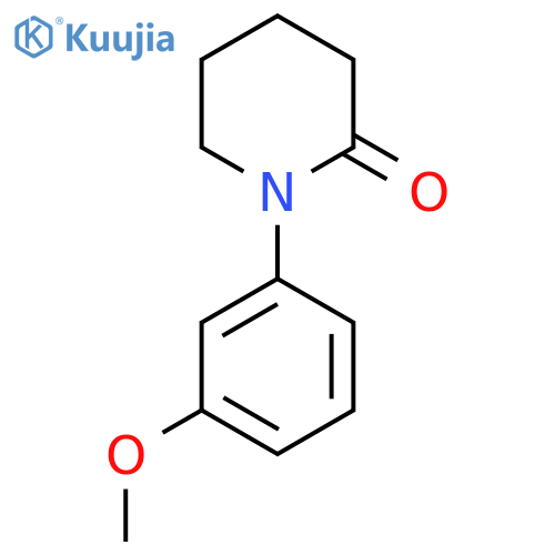 1-(3-Methoxyphenyl)piperidin-2-one structure