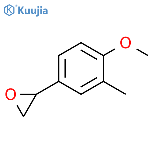 2-(4-methoxy-3-methylphenyl)oxirane structure