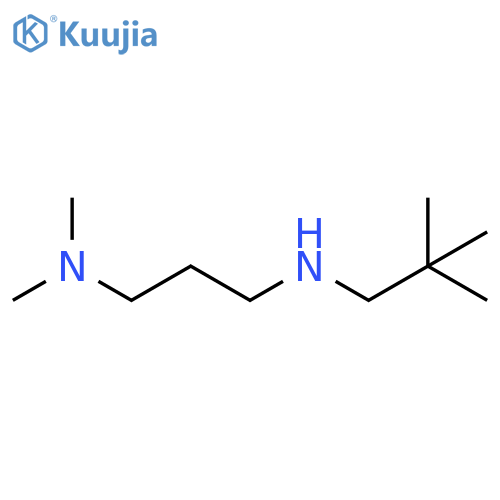 {3-[(2,2-Dimethylpropyl)amino]propyl}dimethylamine structure