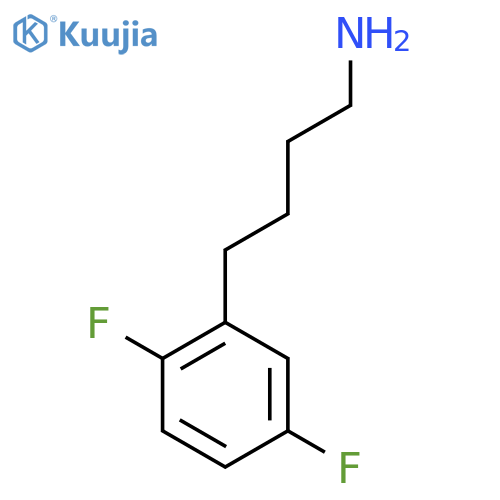 4-(2,5-difluorophenyl)butan-1-amine structure
