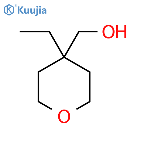 (4-Ethyloxan-4-yl)methanol structure