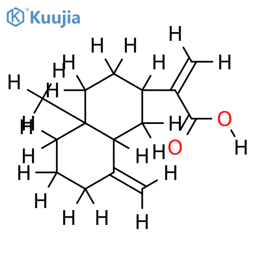4(15),11(13)-Eudesmadien-12-oic acid structure