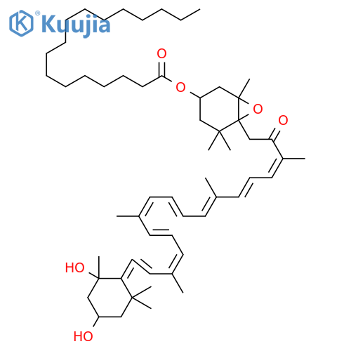 Fucoxanthinol; 3-Heptadecanoyl structure