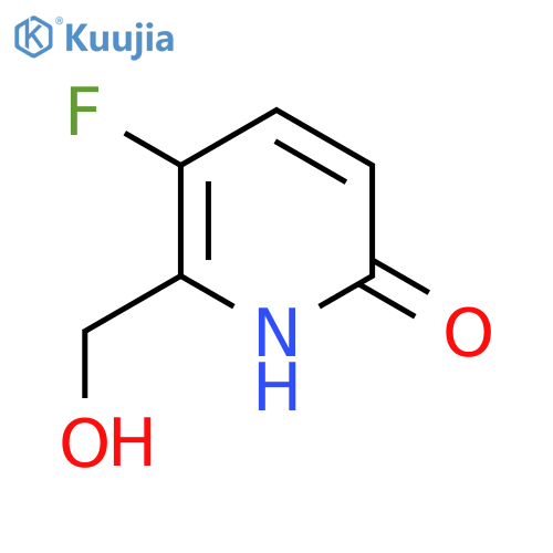 5-Fluoro-6-(hydroxymethyl)-1H-pyridin-2-one structure