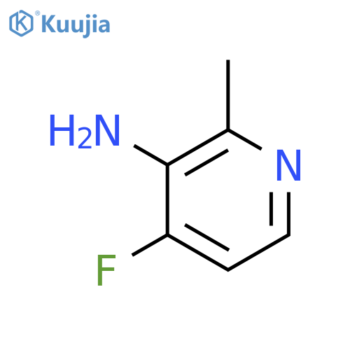 4-fluoro-2-methylpyridin-3-amine structure