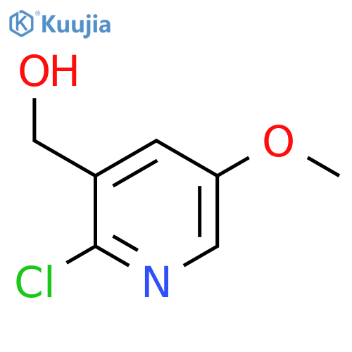 (2-Chloro-5-methoxypyridin-3-yl)methanol structure