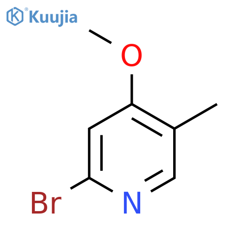 2-Bromo-4-methoxy-5-methylpyridine structure