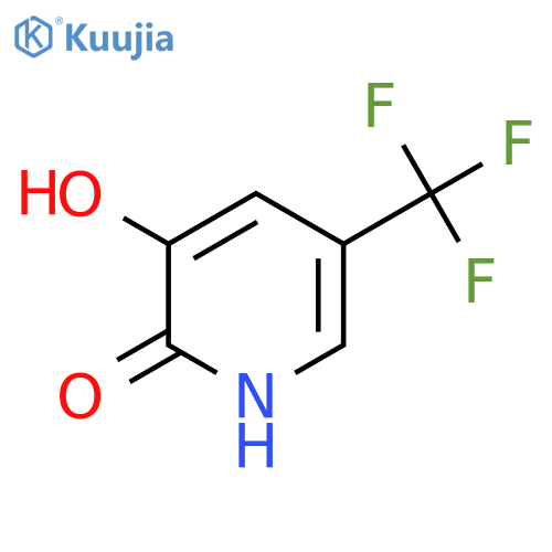 2,3-Dihydroxy-5-(trifluoromethyl)pyridine structure
