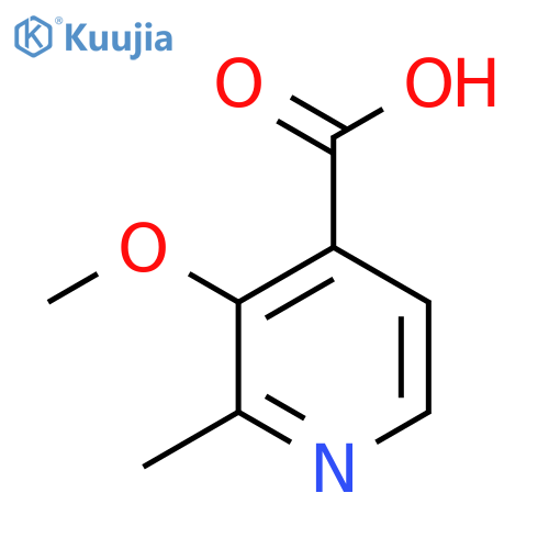 3-methoxy-2-methylpyridine-4-carboxylic acid structure