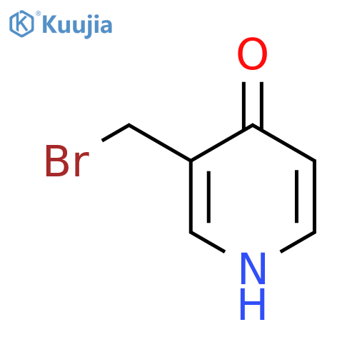 3-(Bromomethyl)pyridin-4-ol structure