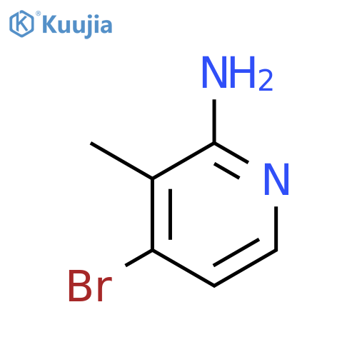 4-Bromo-3-methylpyridin-2-amine structure