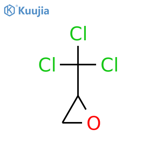 Oxirane, (trichloromethyl)-, (±)- structure