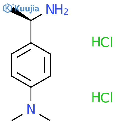 4-[(1R)-1-aminoethyl]-N,N-dimethylaniline structure