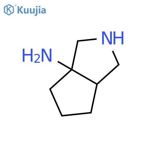 octahydrocyclopentacpyrrol-3a-amine structure