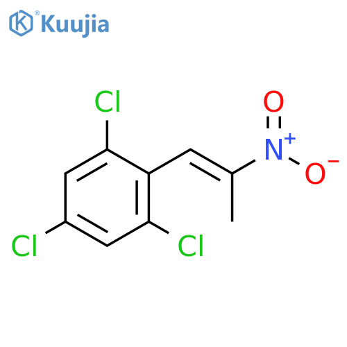 1,3,5-Trichloro-2-(1E)-2-nitro-1-propen-1-ylbenzene structure