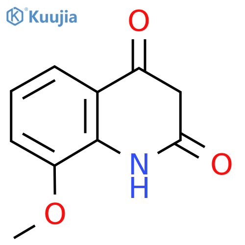 8-Methoxyquinoline-2,4(1H,3H)-dione structure